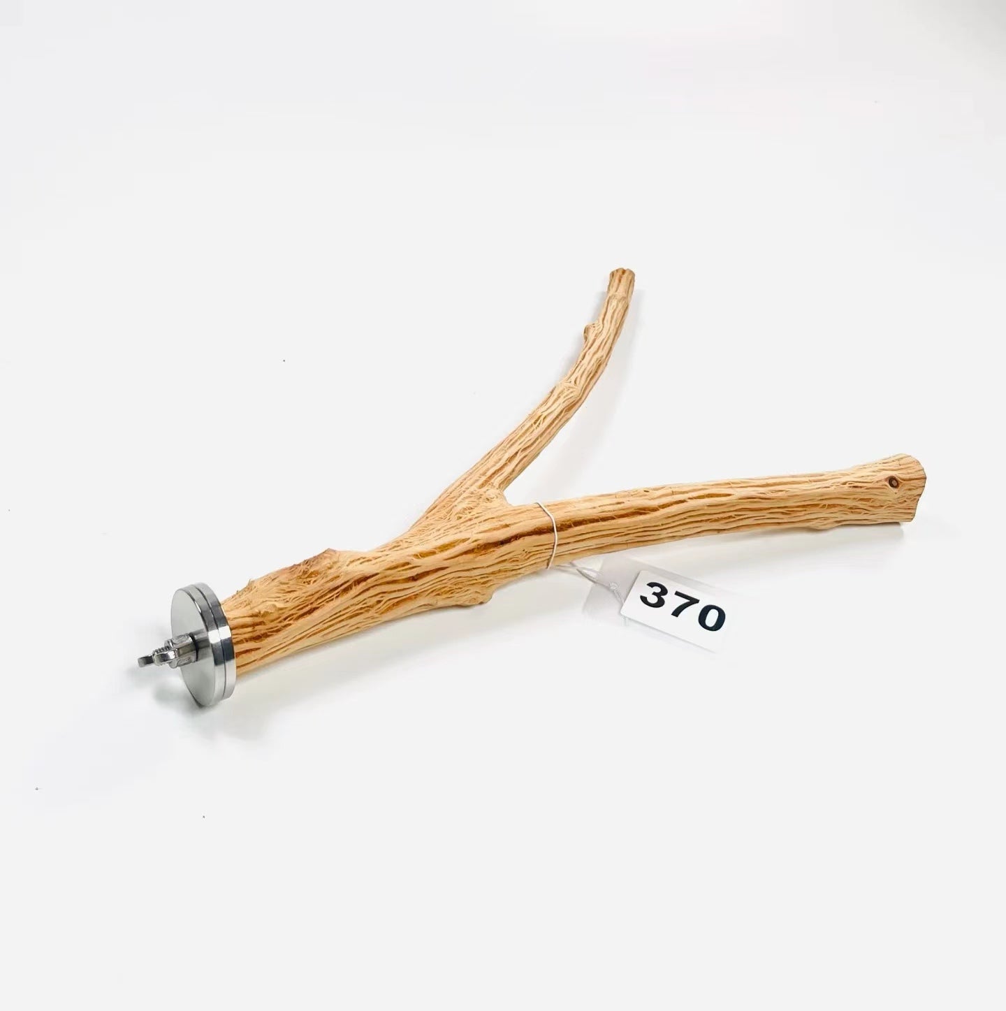 Wild pear wood parrot natural branch pole