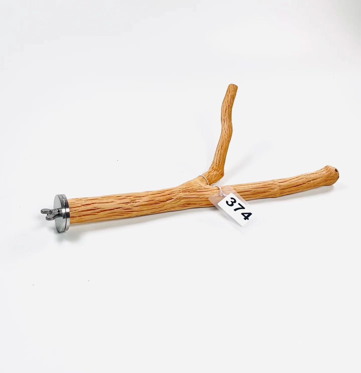 Wild pear wood parrot natural branch pole