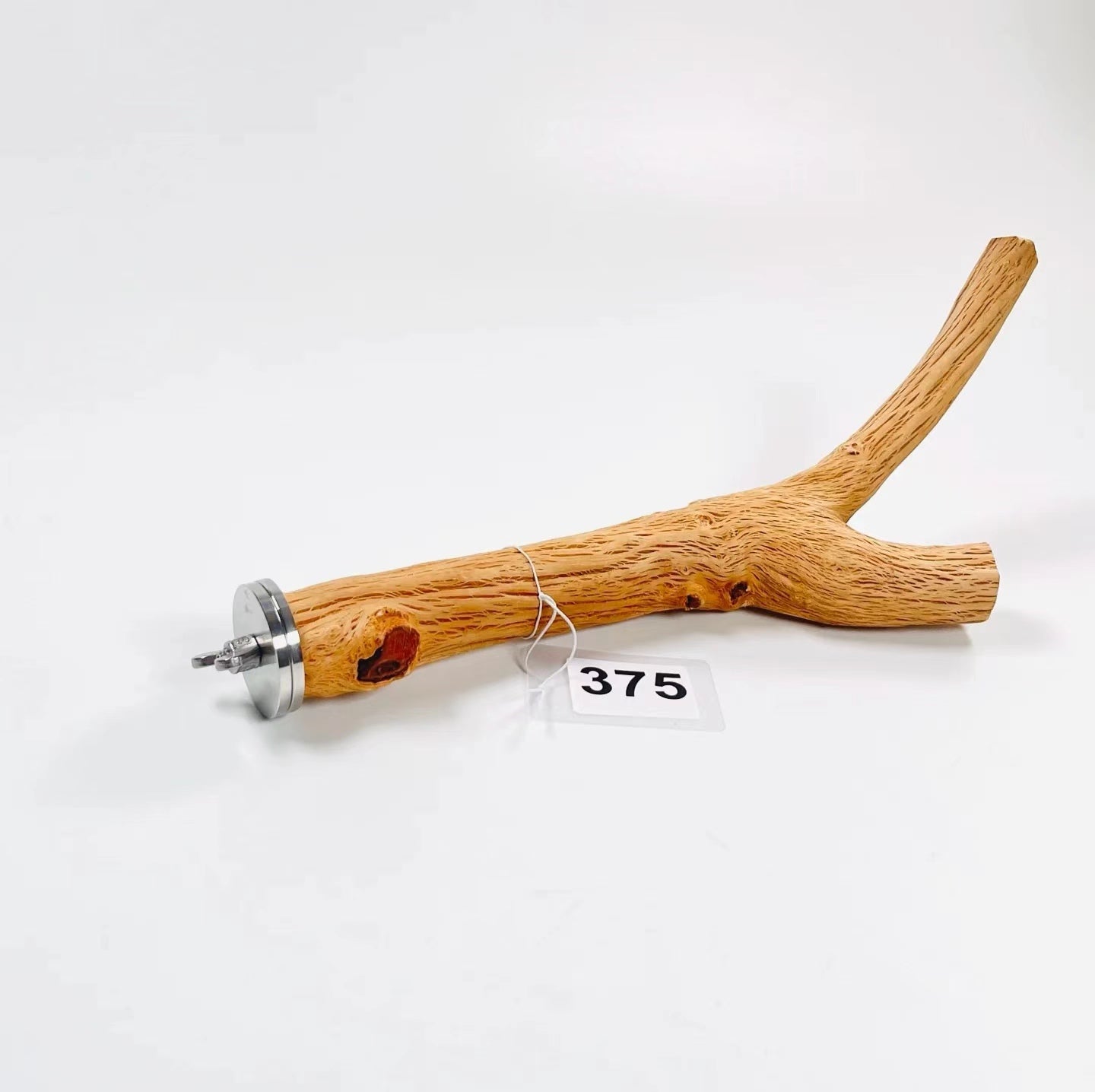 Wild pear wood parrot natural branch pole